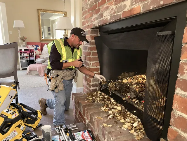 Safe screening installation by Miami Chimney Sweep in Miami, FL
