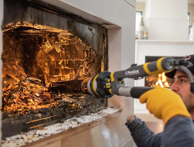 Professional chimney cleaning by Miami Chimney Sweep in Miami, FL