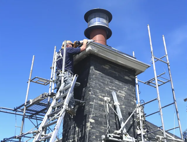 Sturdy chimney crown finished by Miami Chimney Sweep in Miami, FL