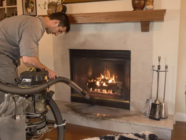 Routine fireplace upkeep by Miami Chimney Sweep in Miami, FL